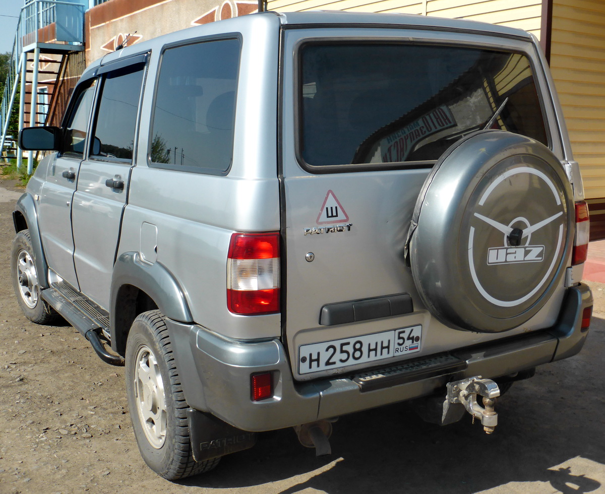 н 258 нн 54, UAZ 3163 Patriot 1st gen, 2005­–2014