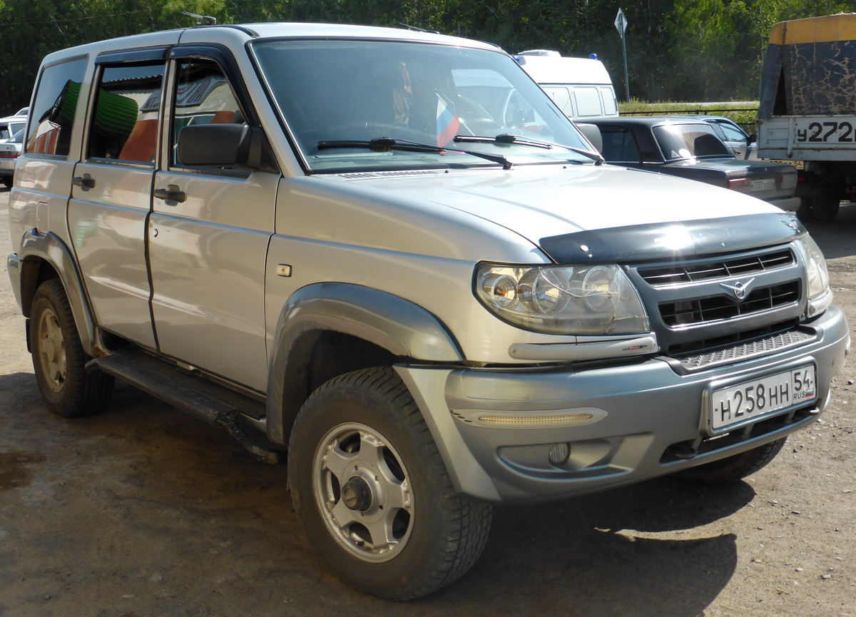 н 258 нн 54, UAZ 3163 Patriot 1st gen, 2005­–2014