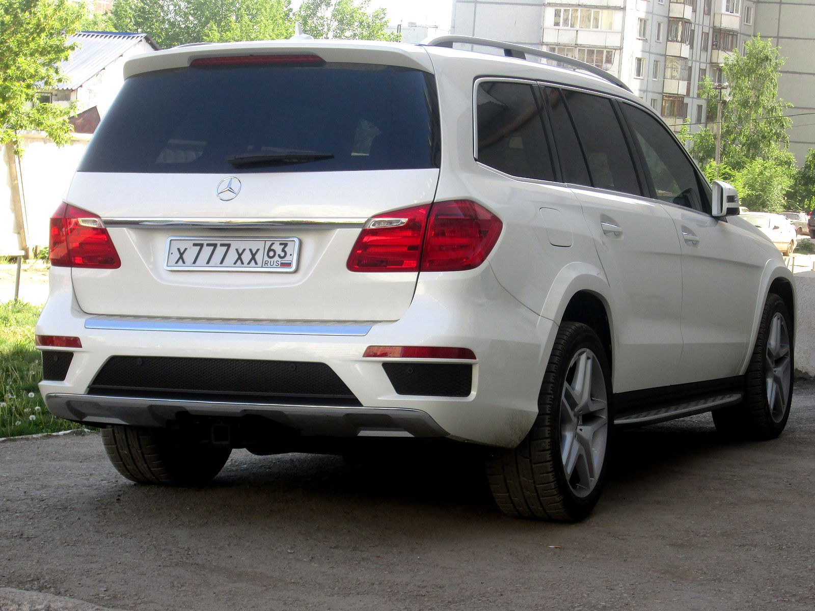 х 777 хх 63, Mercedes-Benz GL-Klasse 2nd gen (X166), 2012–2015