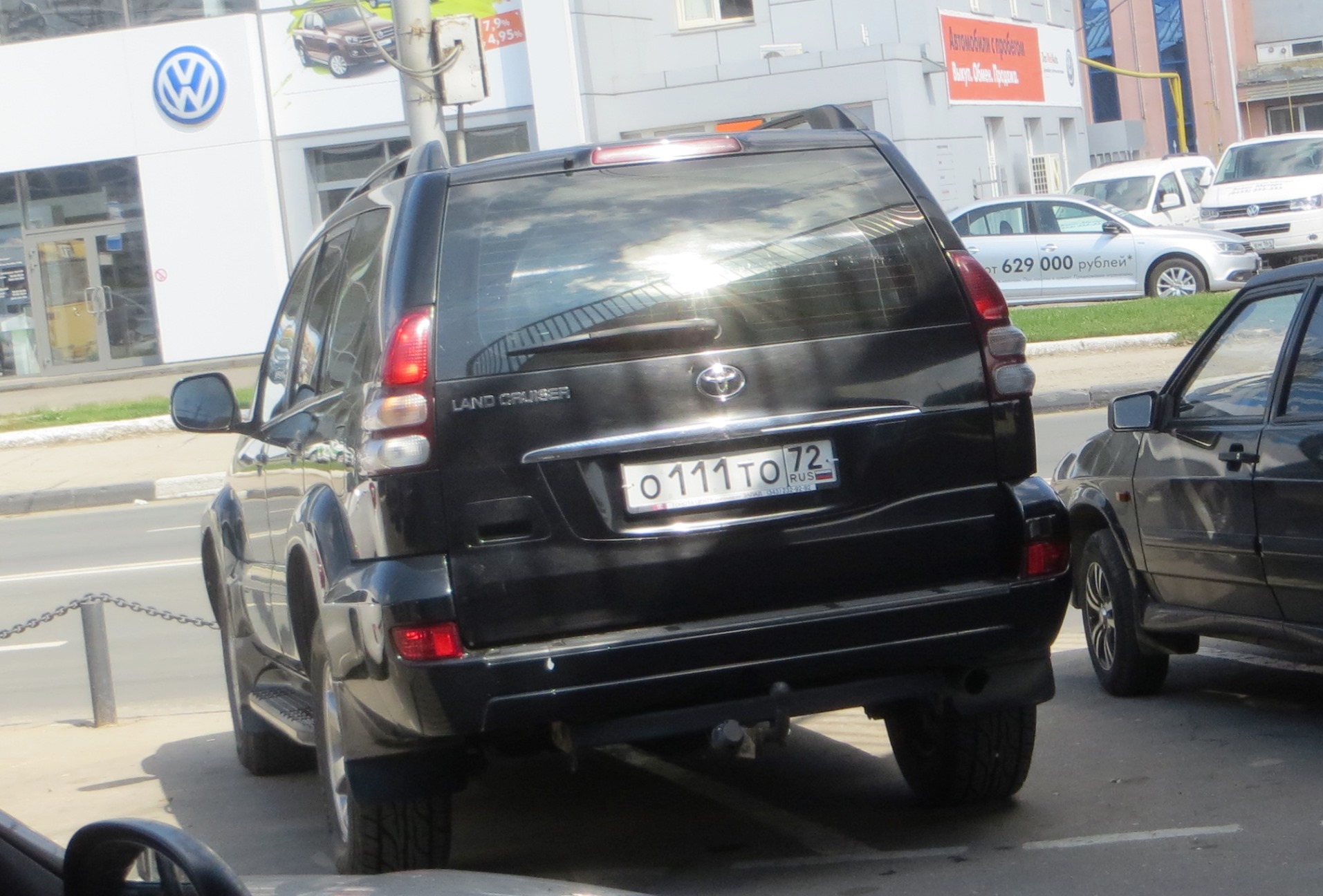 о 111 то 72, Toyota Land Cruiser Prado 3rd gen 5-door SUV (J120), 2002–2009