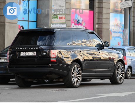 т001тт197, Land Rover Range Rover