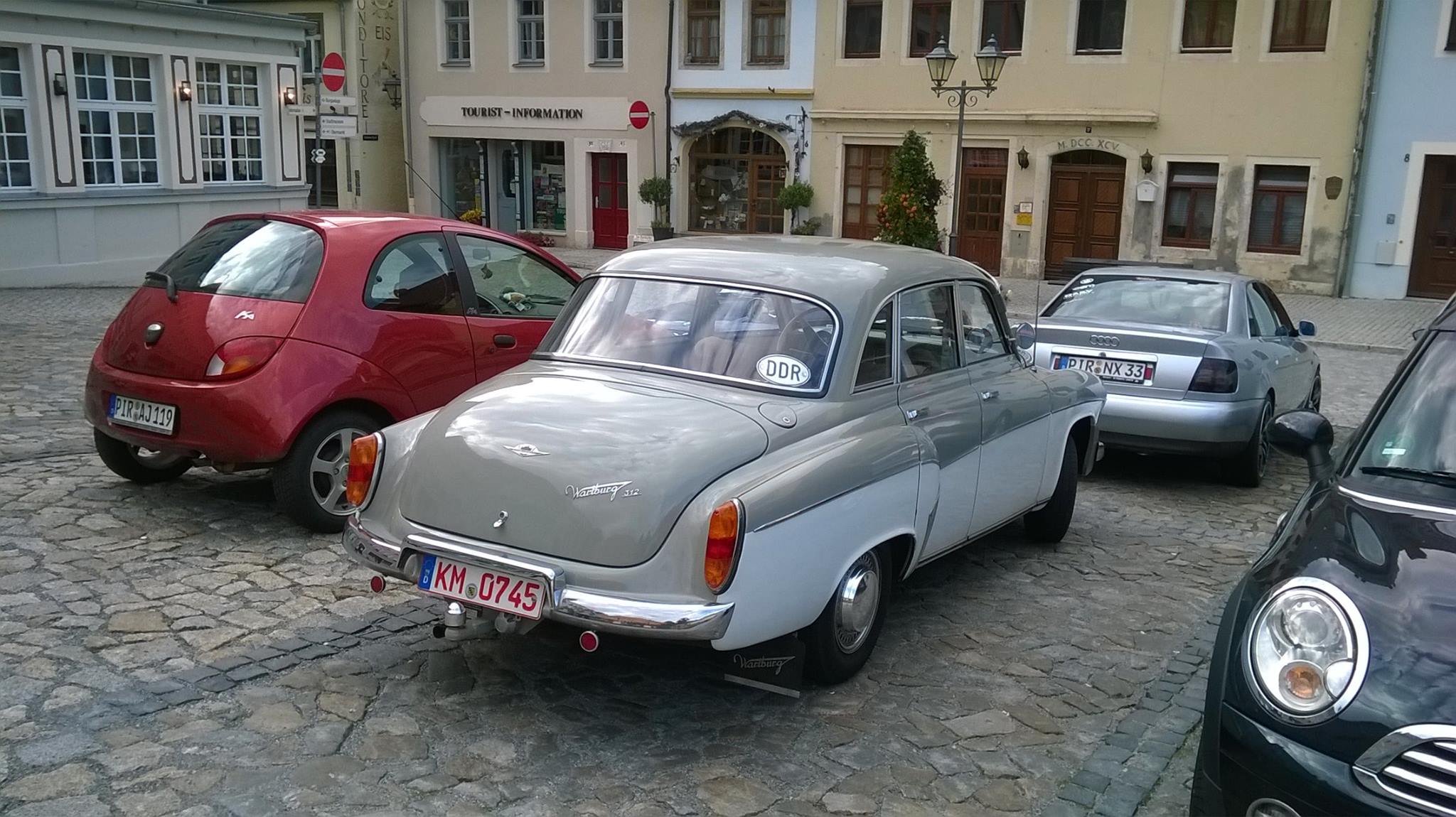 KM 0745, Wartburg 311/312/313 311(312)/0 /1 /6 Llimousine, 1955–1967