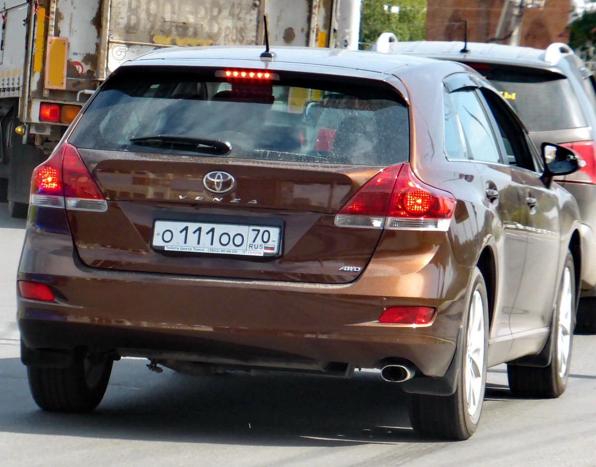 о 111 оо 70, Toyota Venza 1st gen (AV10), 2009–2015