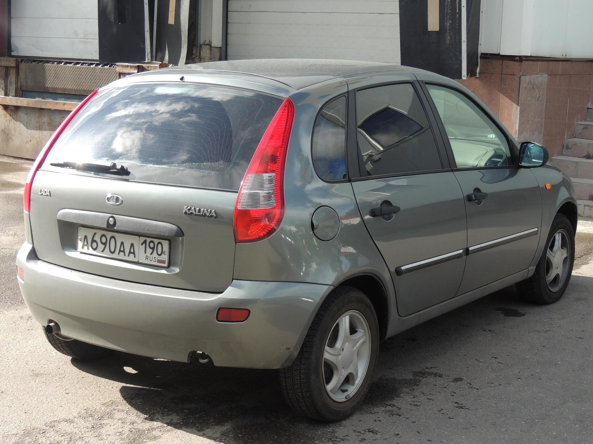 а 690 аа 190, Lada (VAZ) 1119 Kalina 