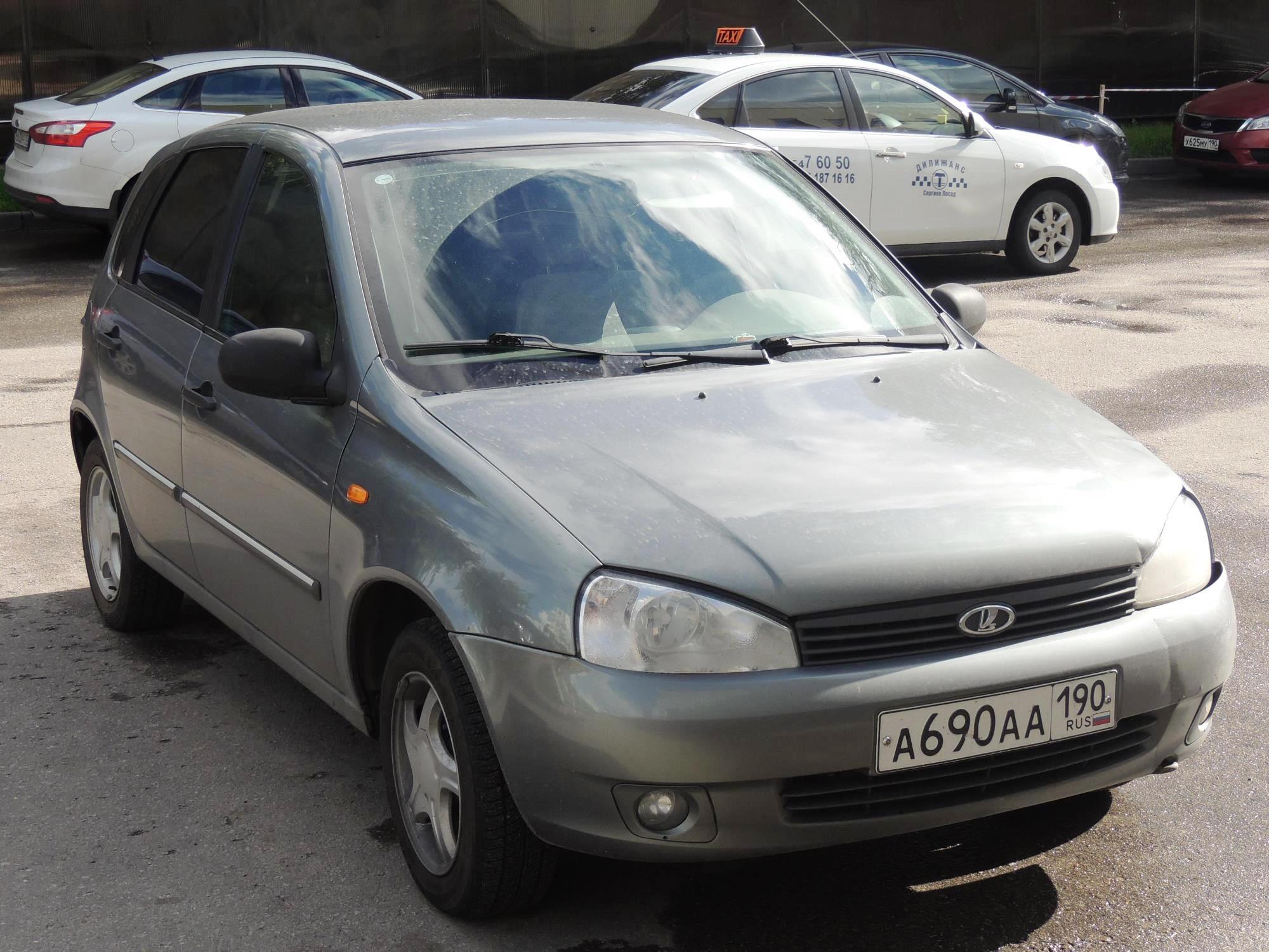 а 690 аа 190, Lada (VAZ) 1119 Kalina 