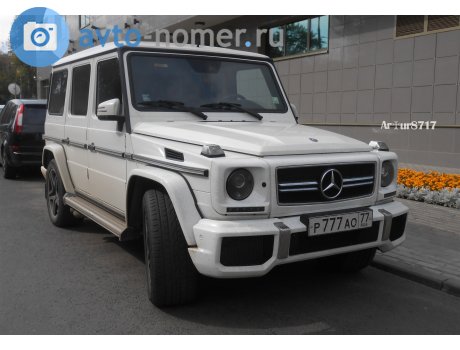 р777ао77, Mercedes-Benz G-Klasse