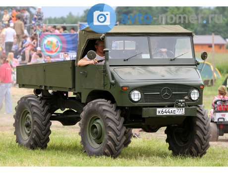 к644ае777, Mercedes-Benz Unimog