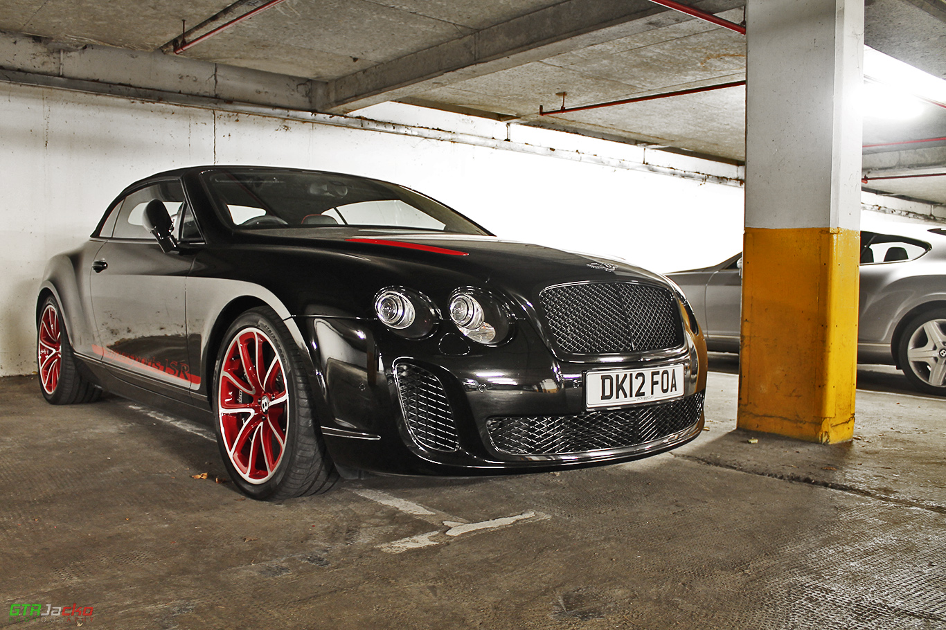 Bentley Continental Supersports дрифт