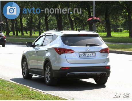 к001кк47, Hyundai Santa Fe