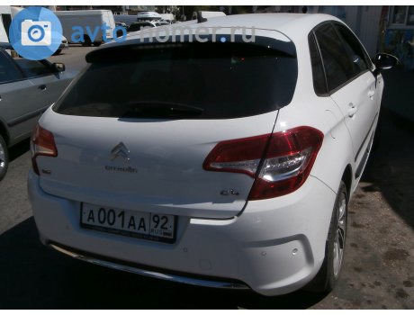 а001аа92, Citroёn C4