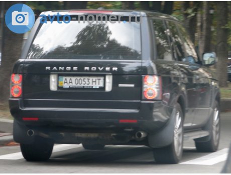 AA 0053 HT, Land Rover Range Rover