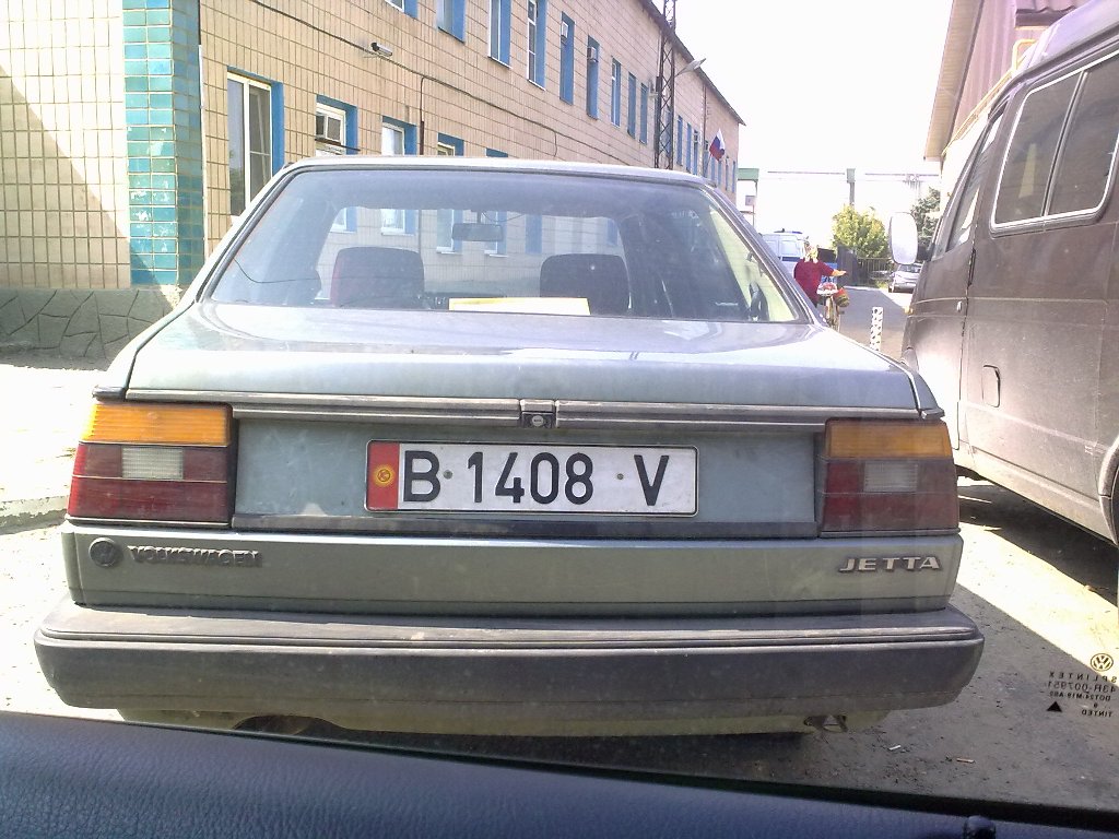 B 1408 V, Volkswagen Jetta 2nd gen 4-door Sedan (1G), 1984–1992 (­–1997 for CN-market)