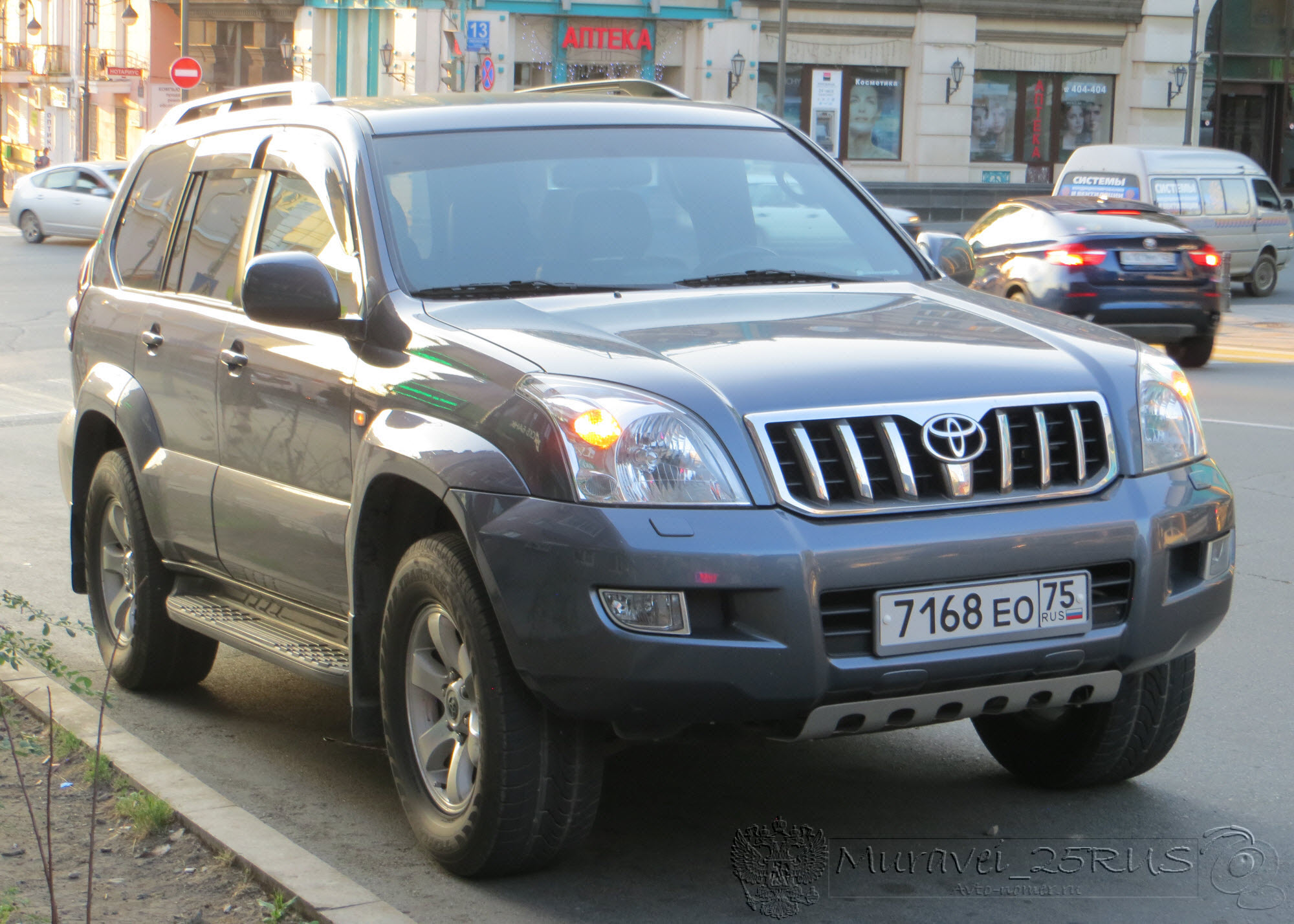 7168 ео 75, Toyota Land Cruiser Prado 3rd gen 5-door SUV (J120), 2002–2009