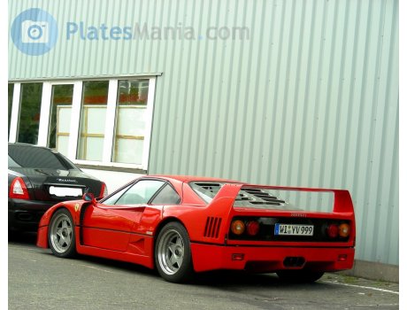WI YV 999, Ferrari F40
