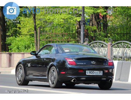 с800сс39, Lexus SC