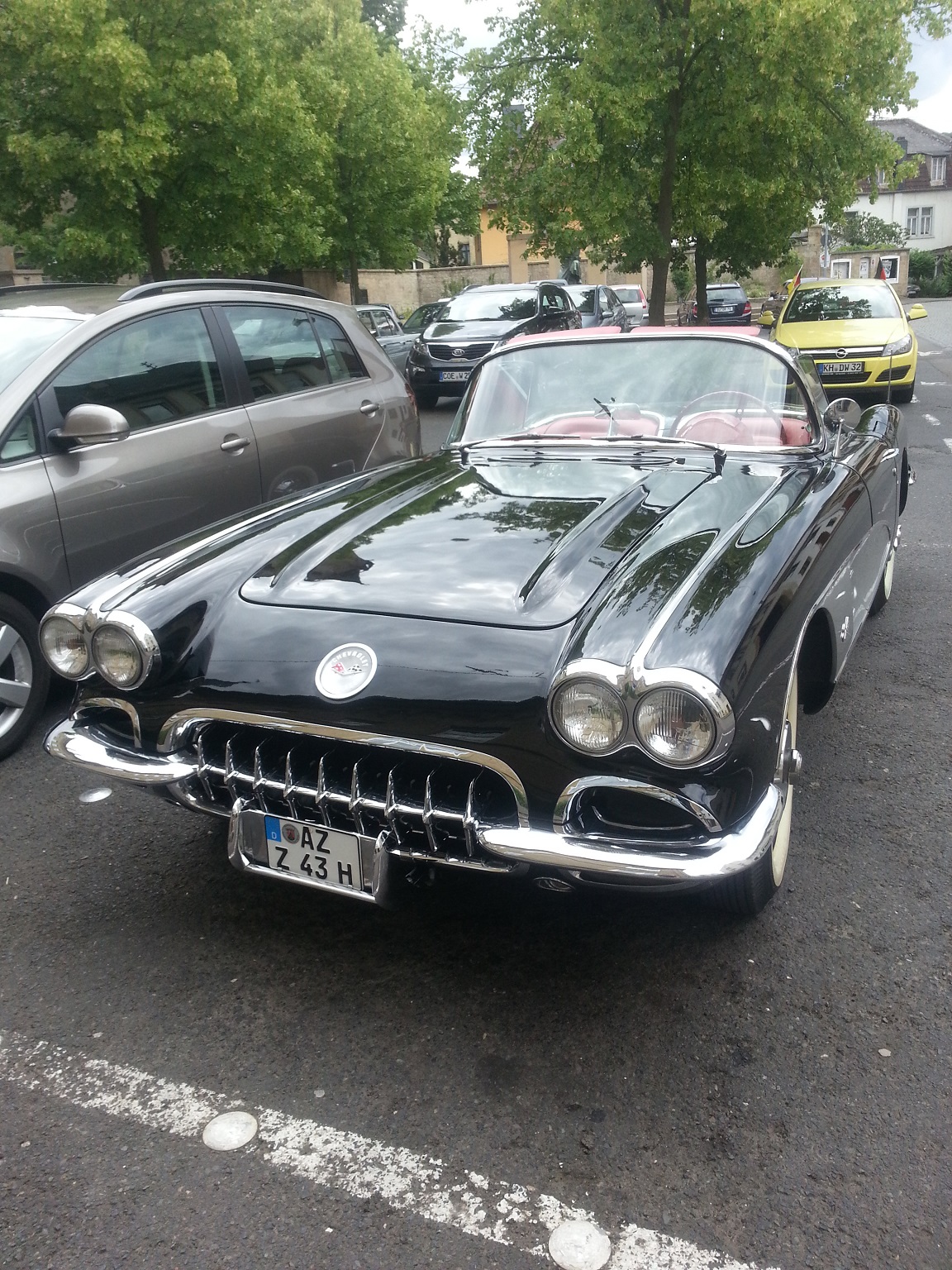AZ Z 43 H, Chevrolet Corvette 1st gen (C1; 67), 2nd facelift, 1957–1960