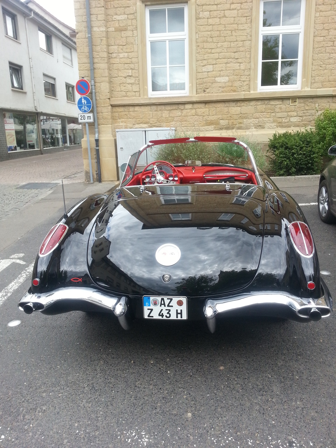 AZ Z 43 H, Chevrolet Corvette 1st gen (C1; 67), 2nd facelift, 1957–1960