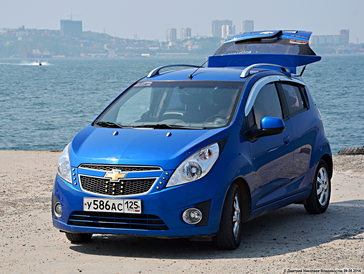 у 586 ас 125, Chevrolet Spark 3rd gen (M300), 2009–2017 (–present for CIS-market)