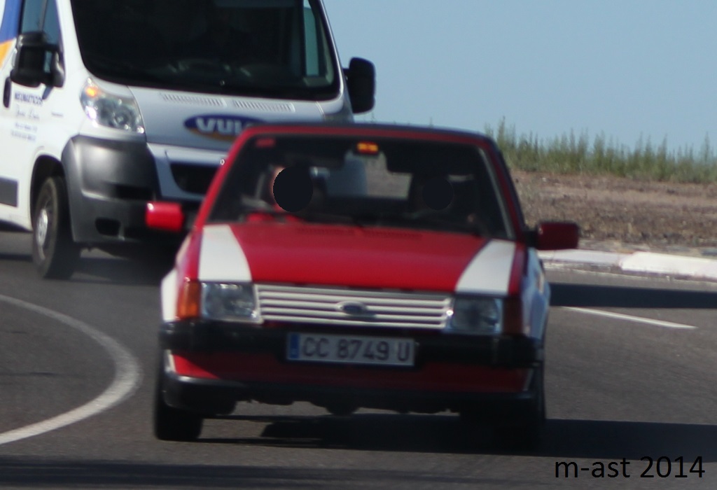 CC 8749 U, Ford Escort 3rd gen Cabriolet (ALD; Global-market), 1983–1986
