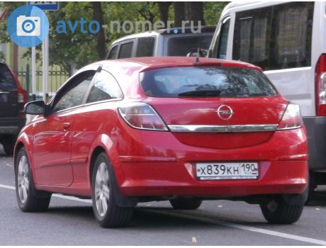 х839кн190, Opel Astra