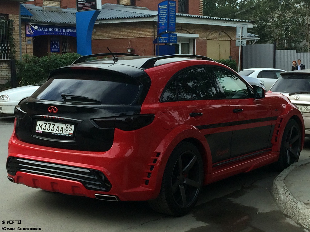 м 333 аа 65, Infiniti QX70/FX-Series 2nd gen FX/QX (S51), 2008–2017