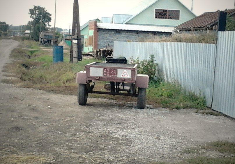 4320 НД, Home-made vehicle 