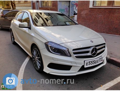 е555ее777, Mercedes-Benz A-Klasse