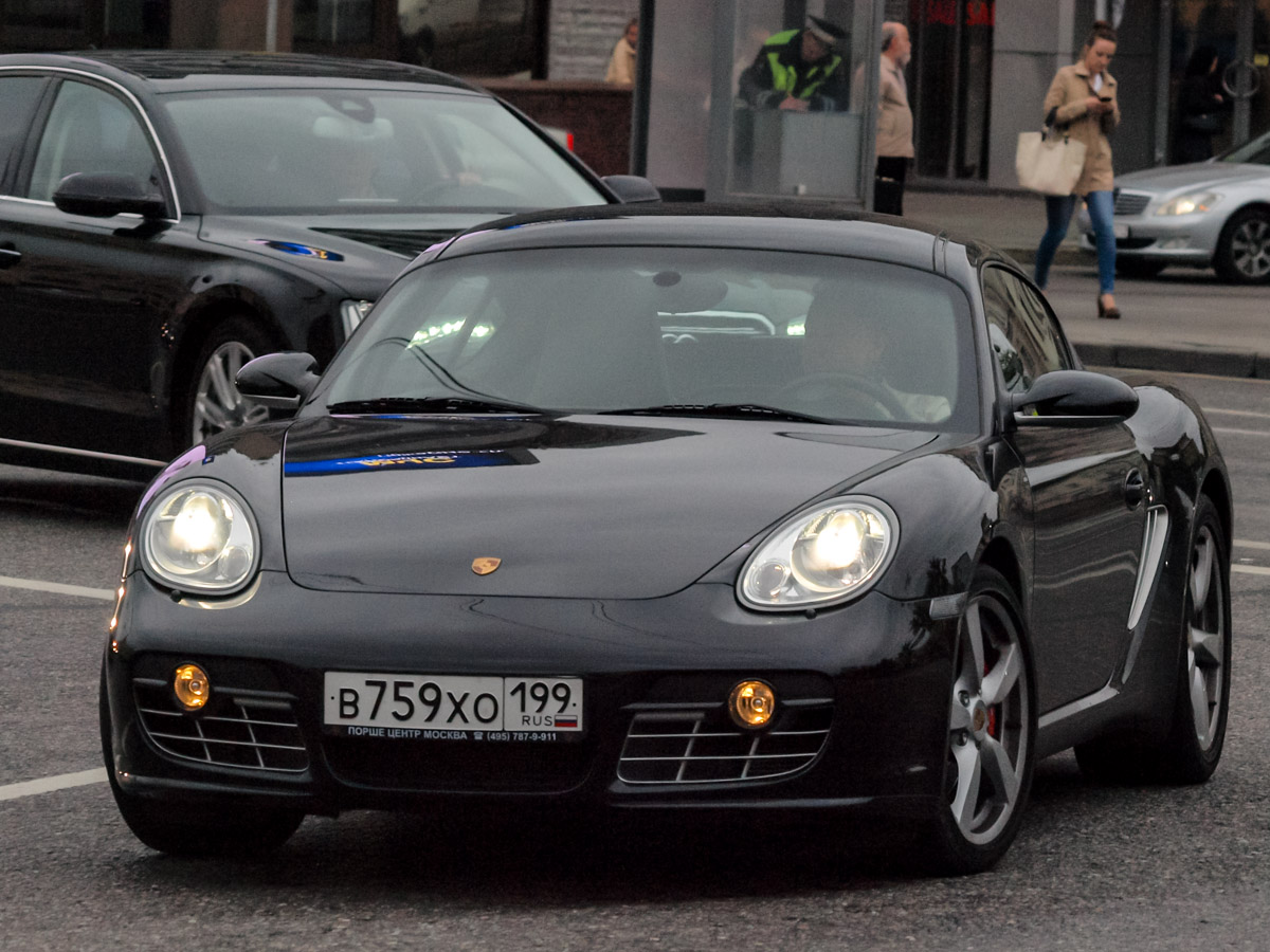 в 759 хо 199, Porsche Cayman 1st gen (987C), 2005–2012