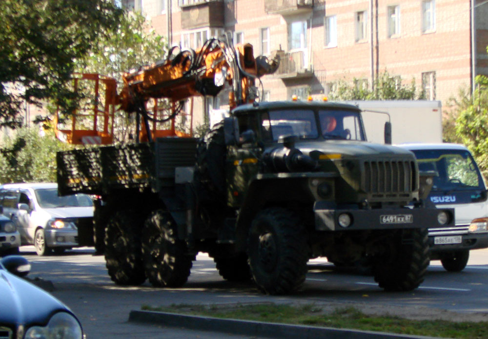 "6491 кх 87" photos Ural (UralAZ) 4320/5557. Russia