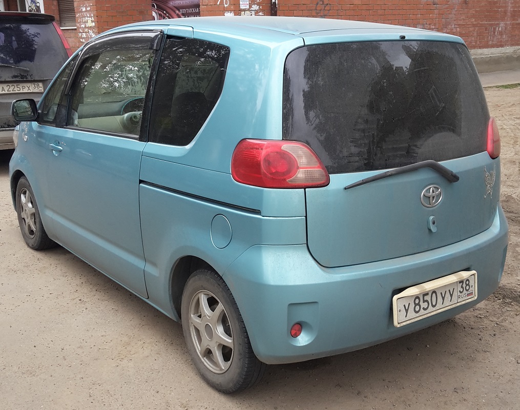 у 850 уу 38, Toyota Porte 1st gen (AP10), 2004–2012