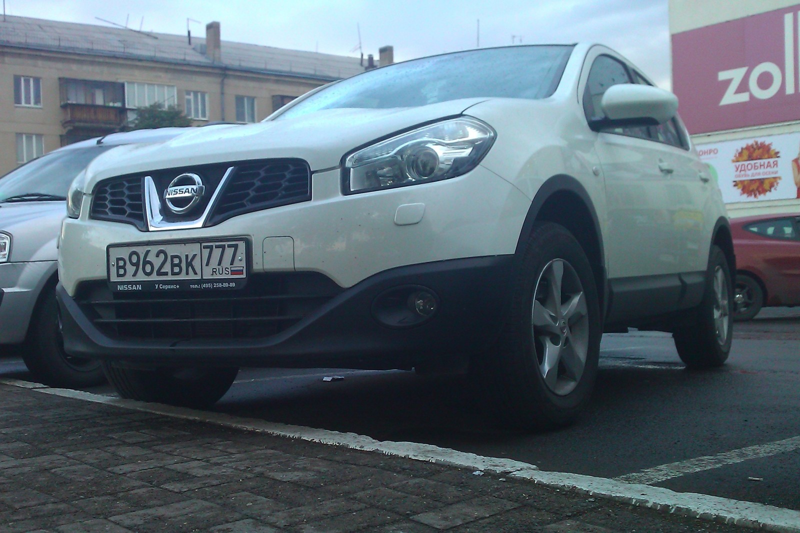 в 962 вк 777, Nissan Qashqai 