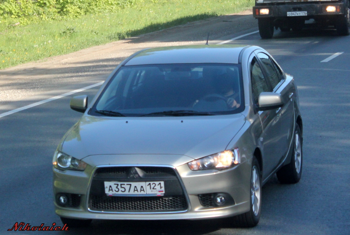 а 357 аа 121, Mitsubishi Lancer 8th gen Sedan (CY/CX), 2007–2019
