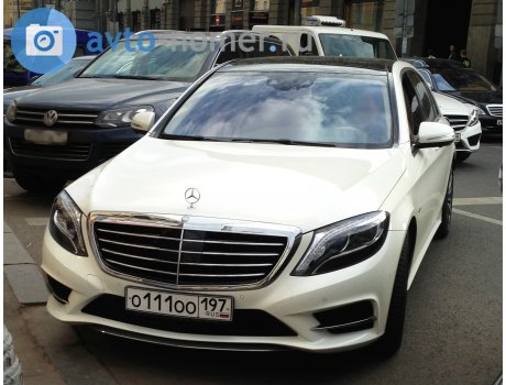 о111оо197, Mercedes-Benz S-Klasse