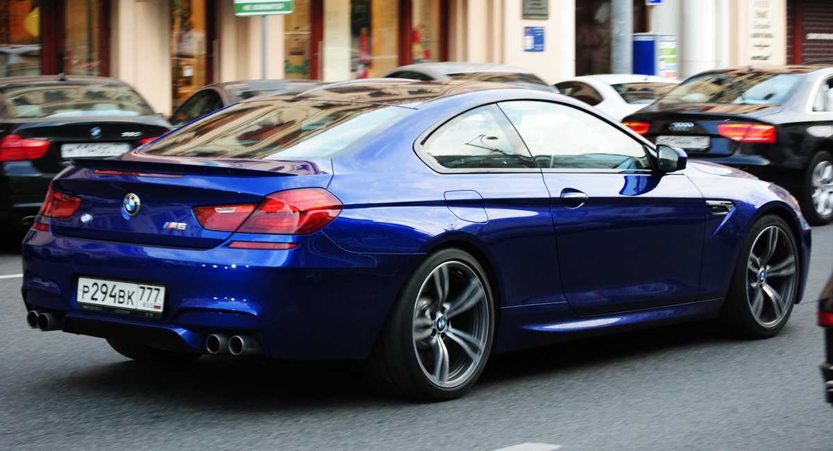 р 294 вк 777, BMW M6 3rd gen Coupé (F13), 2012–2018