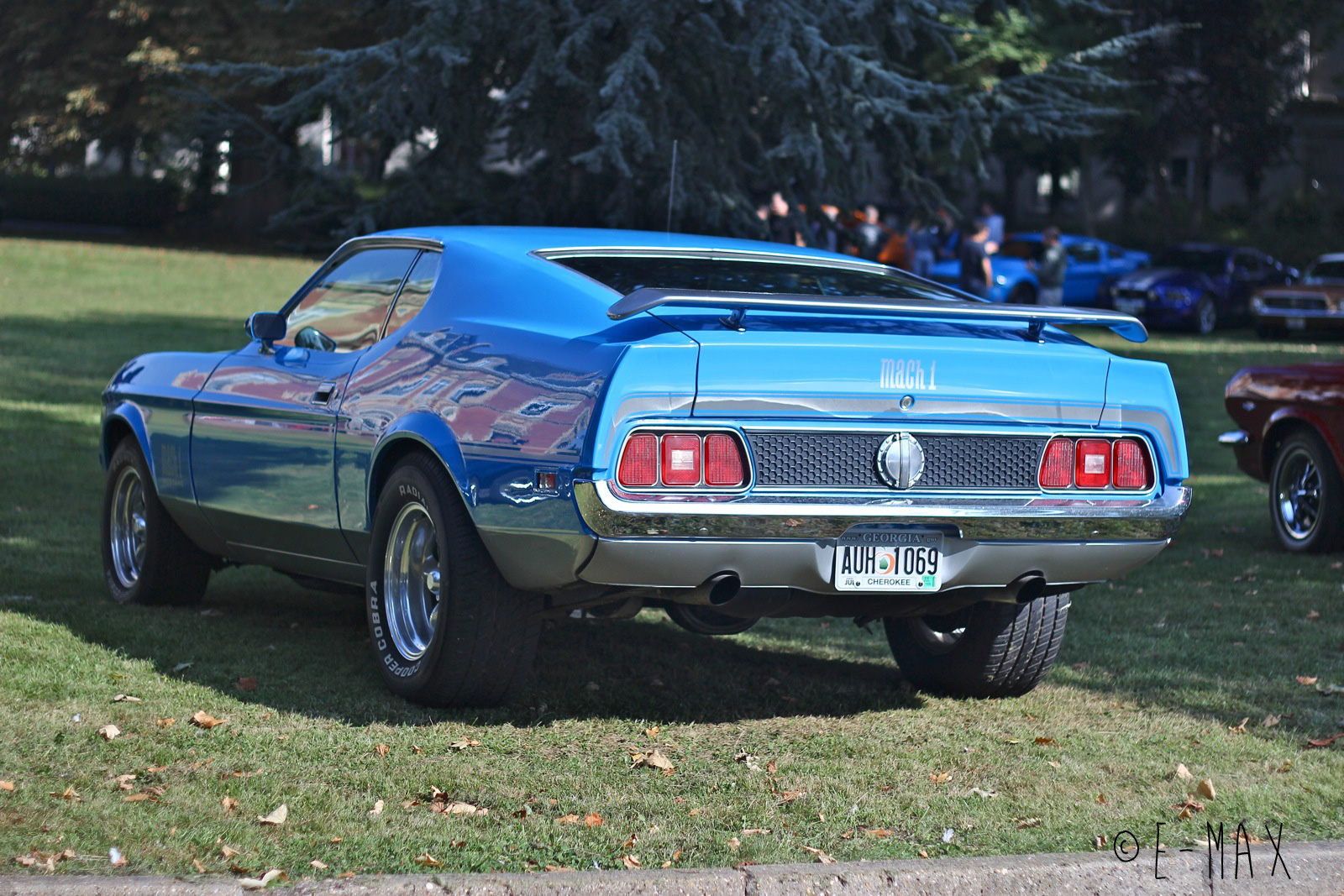 AUH 1069, Ford Mustang 1st gen 2-door Fastback (63), facelift, 1970–1973