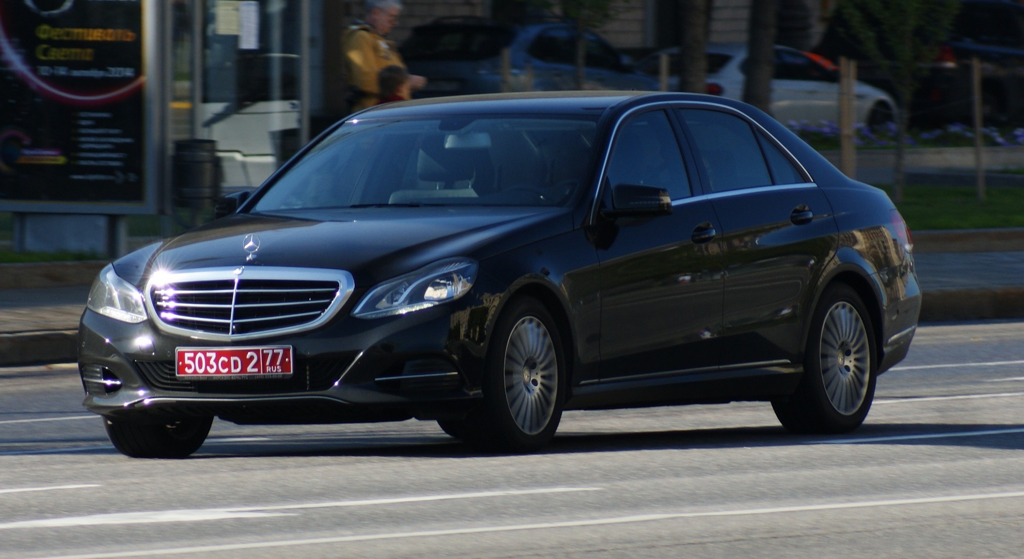 503 CD 2 77, Mercedes-Benz E-Klasse 4th gen Sedan (W212), facelift, 2013­–2016