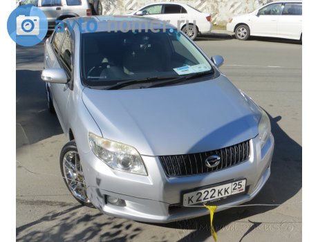 к222кк25, Toyota Corolla Axio