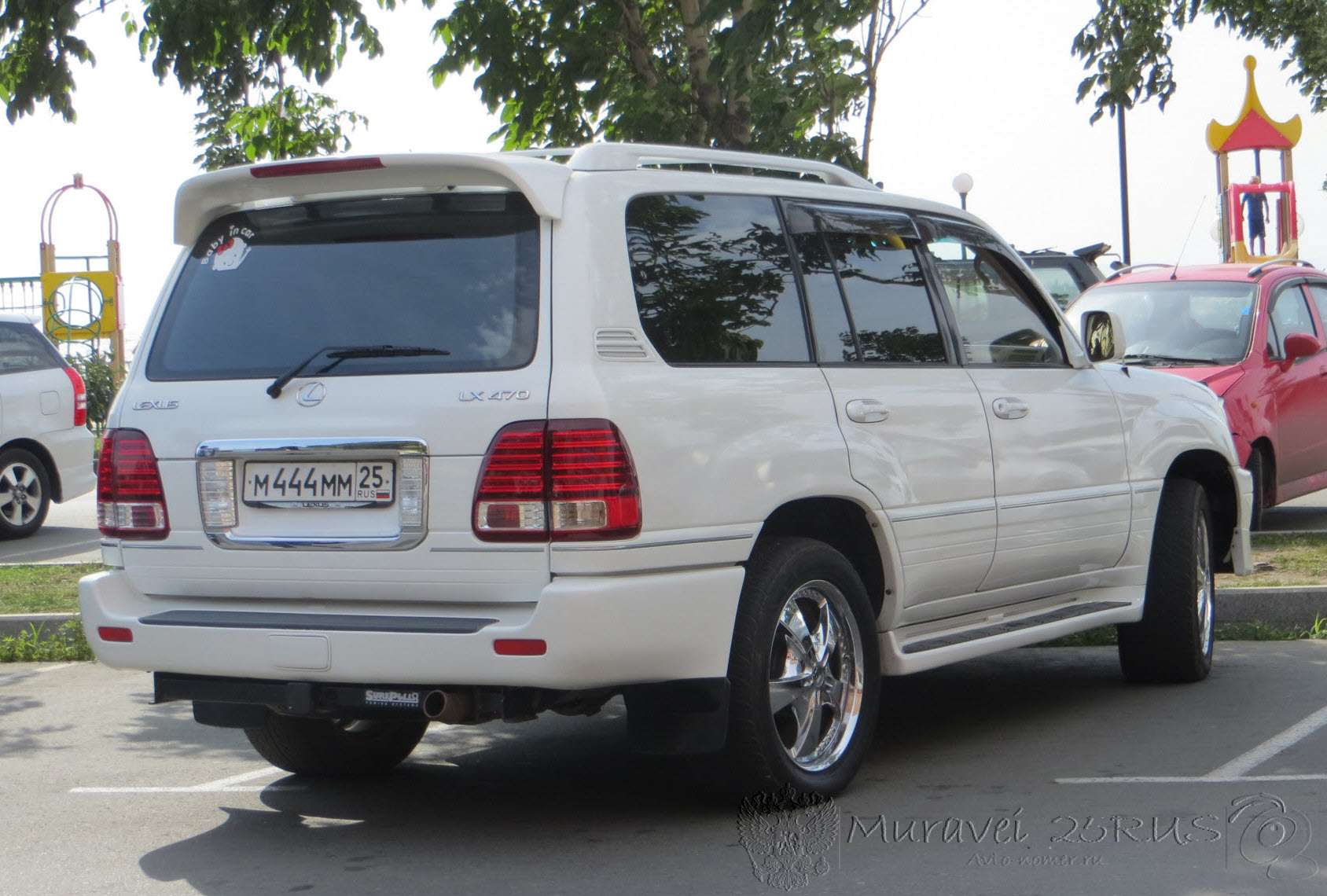 м 444 мм 25, Lexus LX 2nd gen (J100), 1998–2007