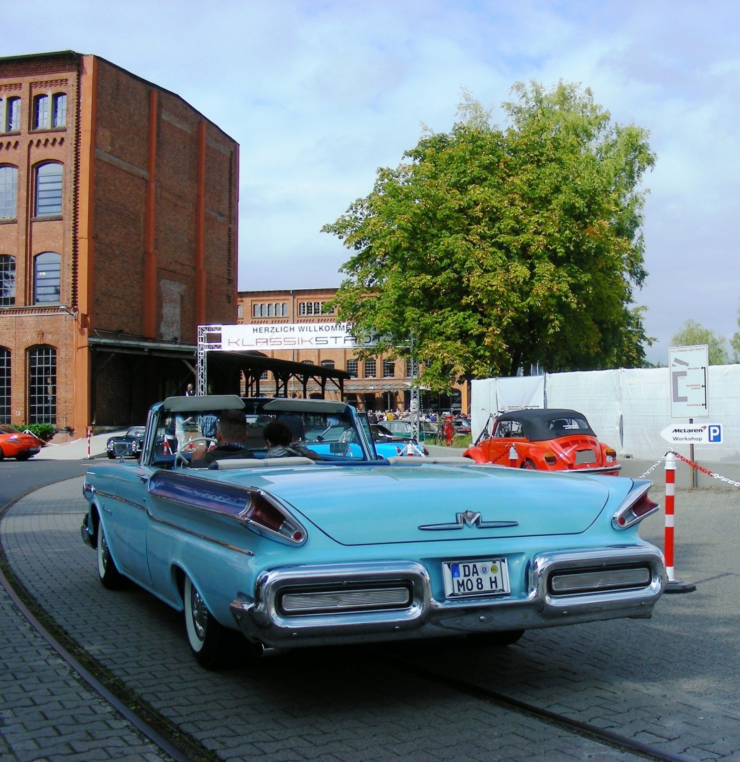 DA MO 8 H, Mercury Monterey 3rd gen 1957 2-door Convertible (76A), 1956–1957