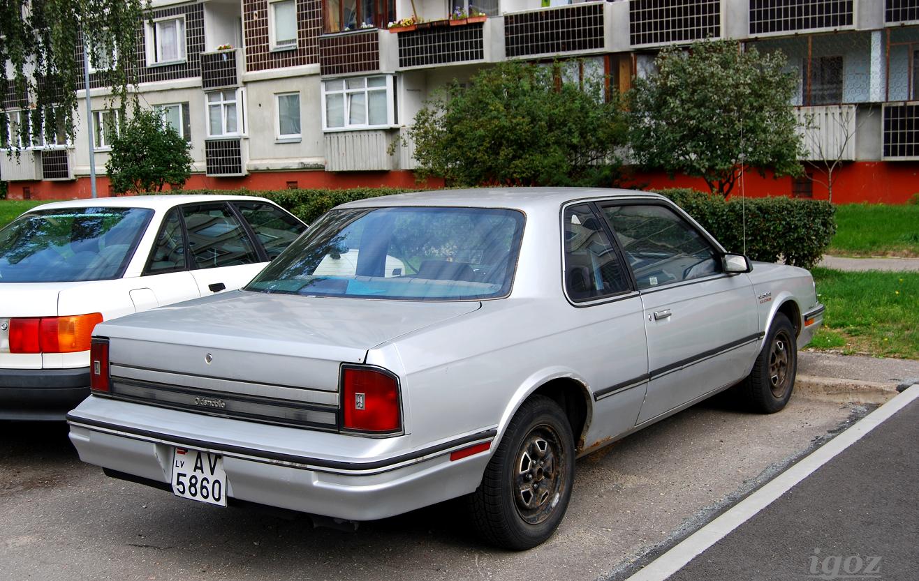 AV-5860, Oldsmobile Cutlass 5th gen Ciera Coupe, 4th facelift, 1984–1996