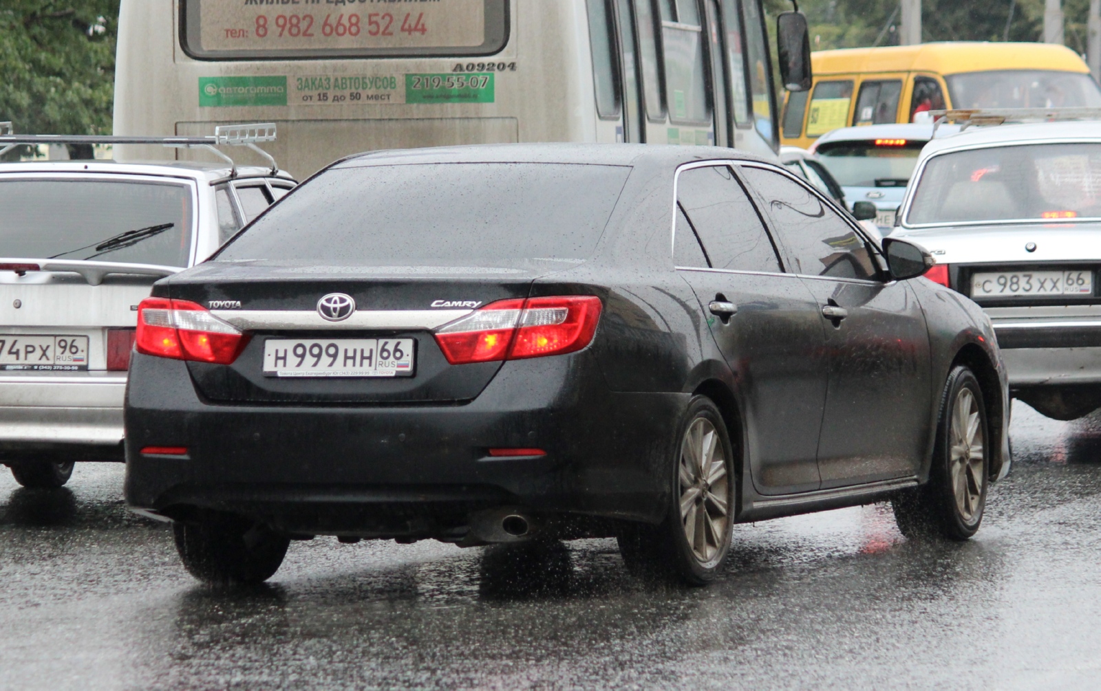 н 999 нн 66, Toyota Camry 7th gen (XV50; Global-market), 2011–2014