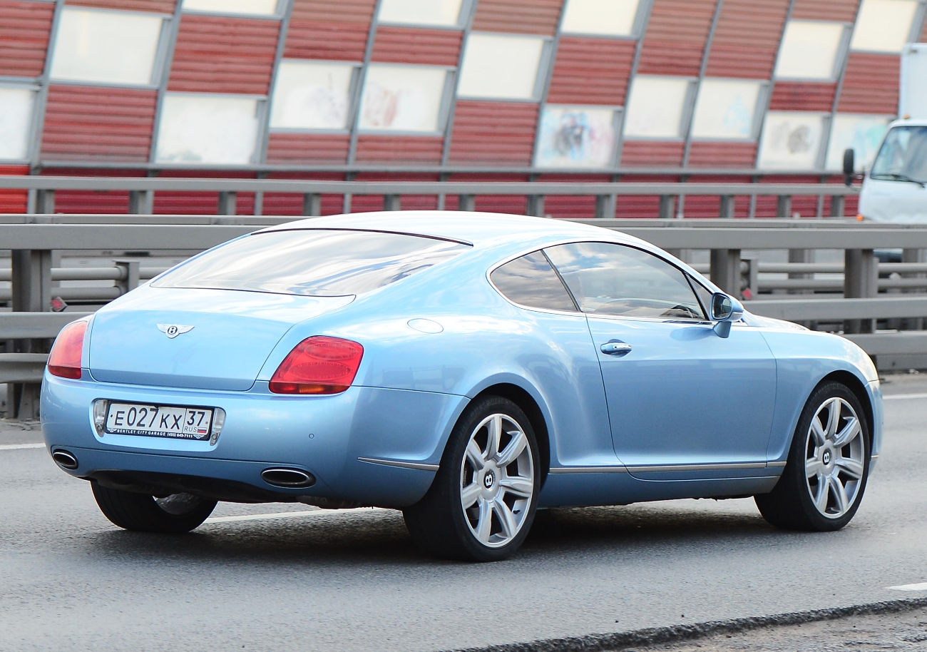 е 027 кх 37, Bentley Continental 4th gen GT, 2003–2011