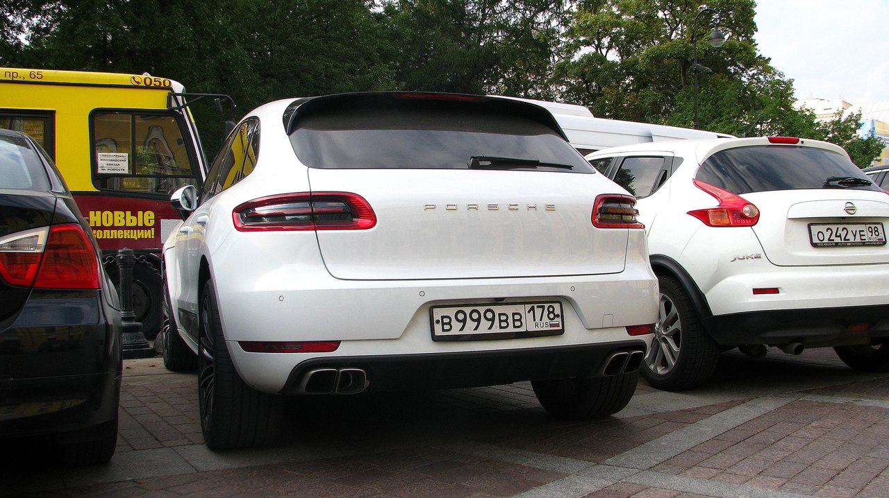 в 999 вв 178, Porsche Macan 1st gen (95B), 2014–2018