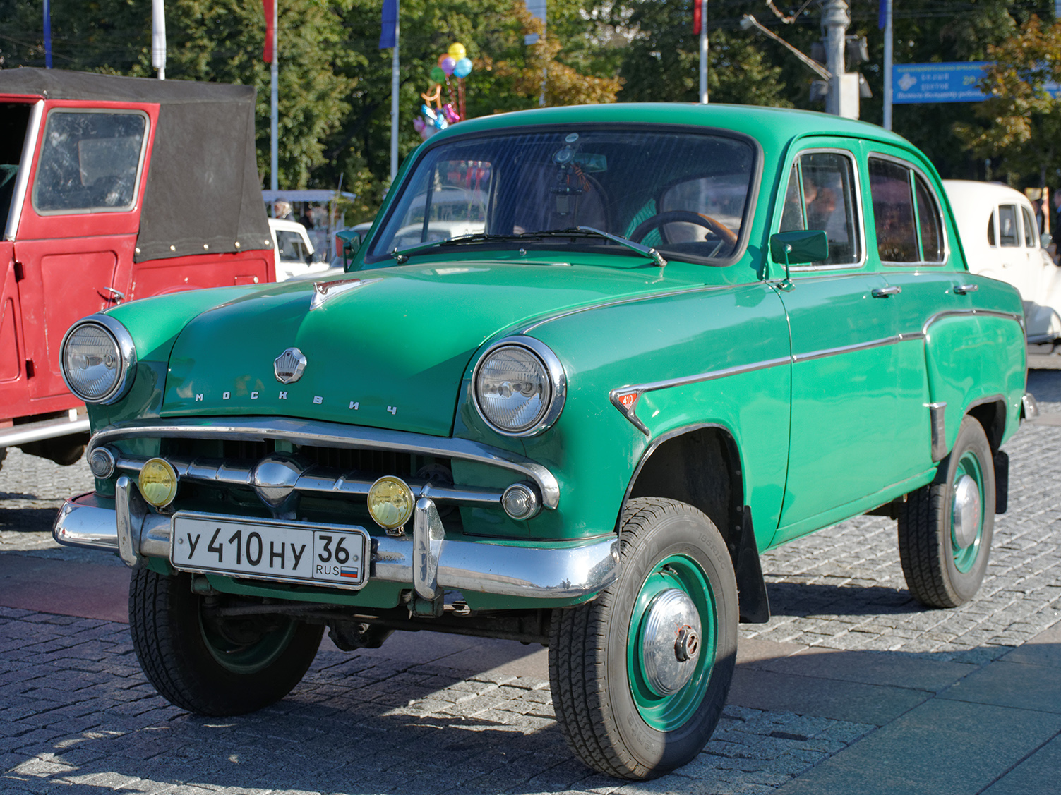 у 410 ну 36, Moskvich (AZLK) 410 410, 1957–1961