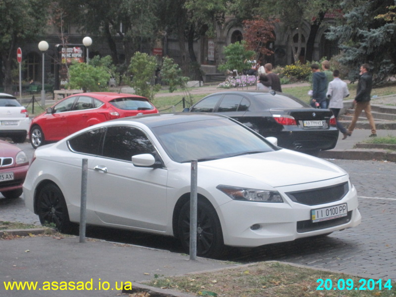 II 0100 PP, Honda Accord 8th gen Coupe (CS; NA-market), 2007–2012