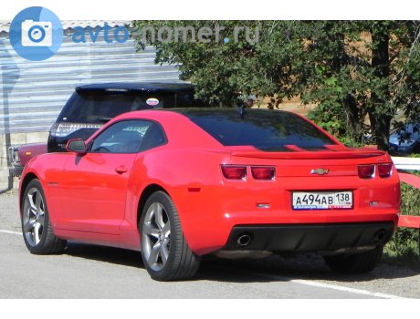 а494ав138, Chevrolet Camaro