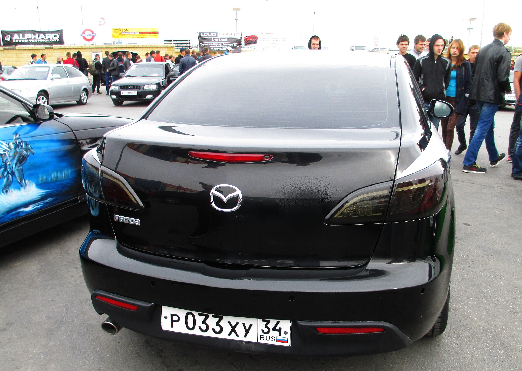 р 033 ху 34, Mazda 3 