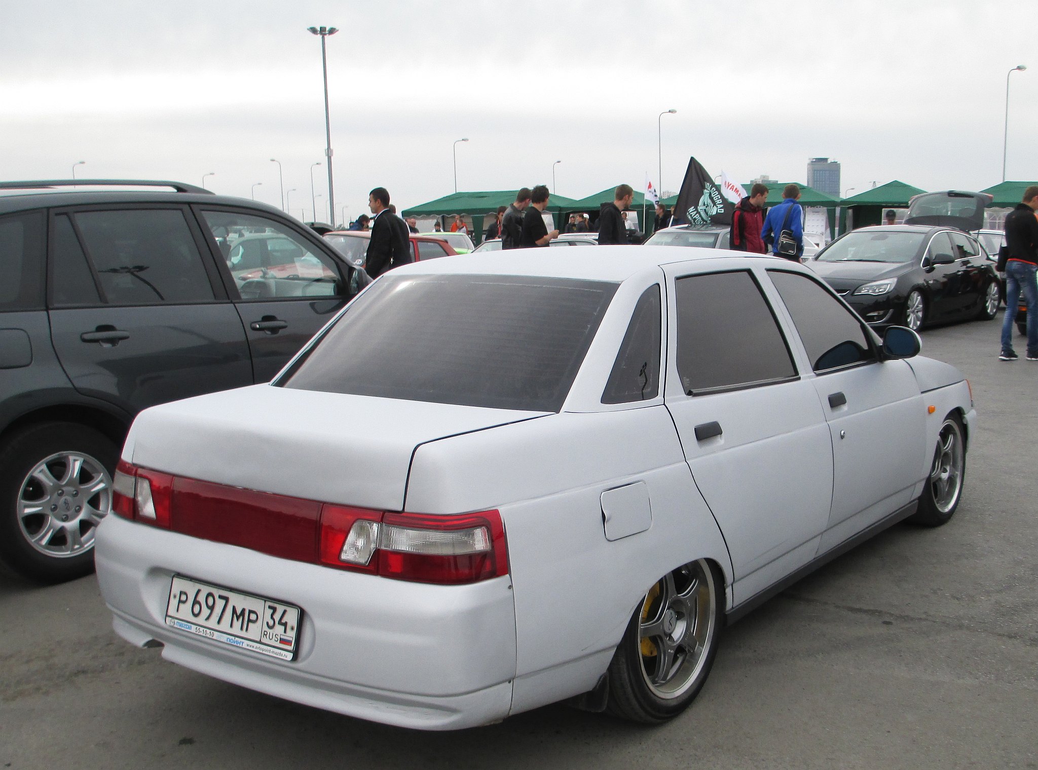 р 697 мр 34, Lada (VAZ) 2110 2110 Sedan, 1995–2007 (–2014 for others)