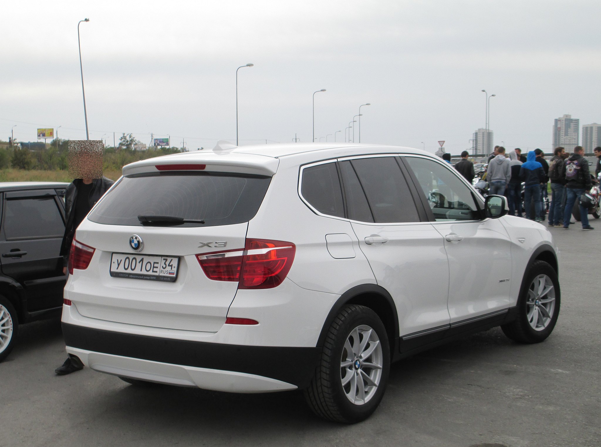 у 001 ое 34, BMW X3 2nd gen (F25), 2010–2014