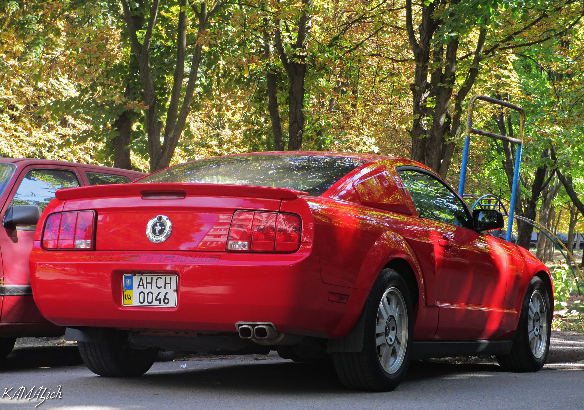 AH 0046 CH, Ford Mustang 5th gen 2-door Coupé (S197), 2004–2009